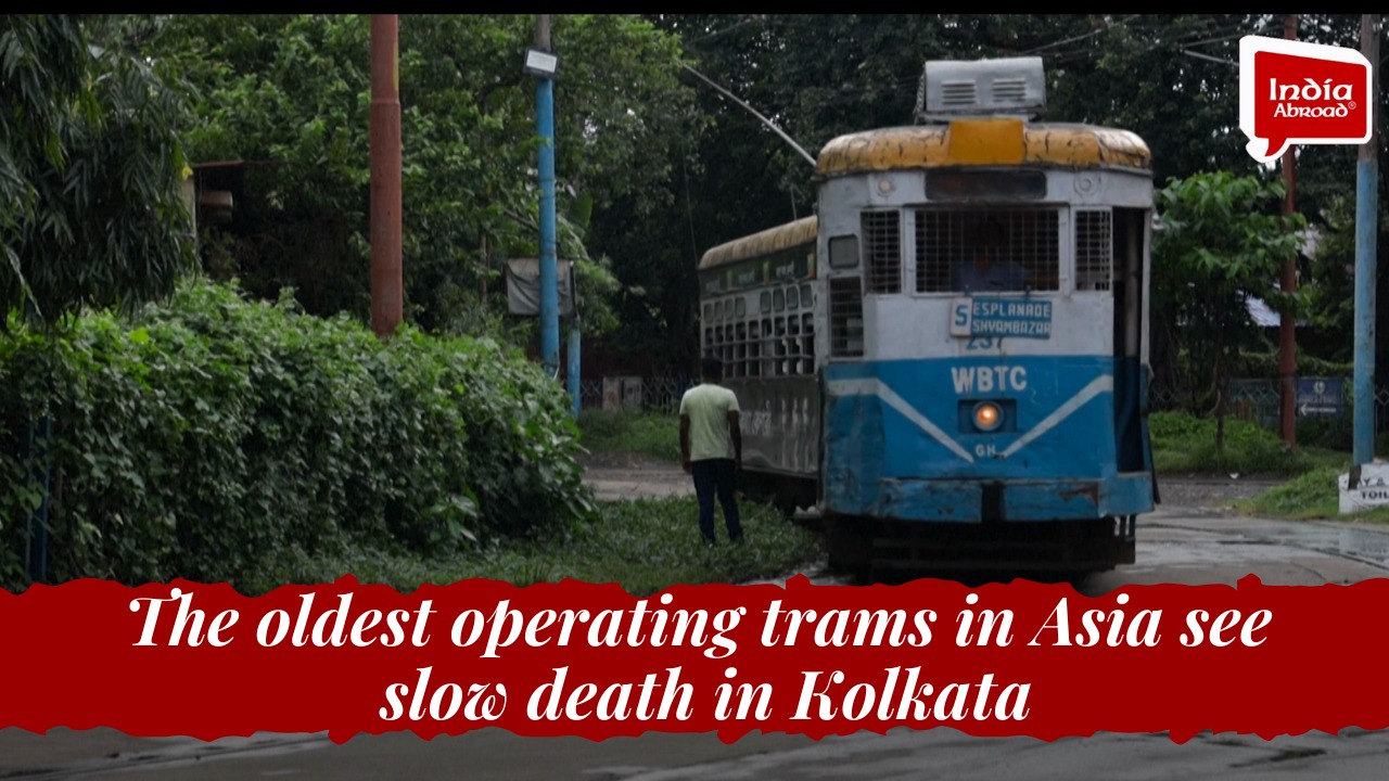 The oldest operating trams in Asia see slow death in Kolkata